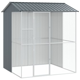 Comprar Aviario para Aves Antracita 215x210x247