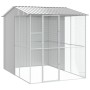 Aviario para aves Gris 215x310x247 cm Acero de , Pies y jaulas para pájaros - Ref: Foro24-3325177, Precio: 623,37 €, Descuent...