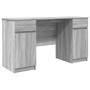 Escritorio Gris Sonoma 140x49x76 cm Madera elaborada de , Escritorios - Ref: Foro24-3328512, Precio: 145,82 €, Descuento: %