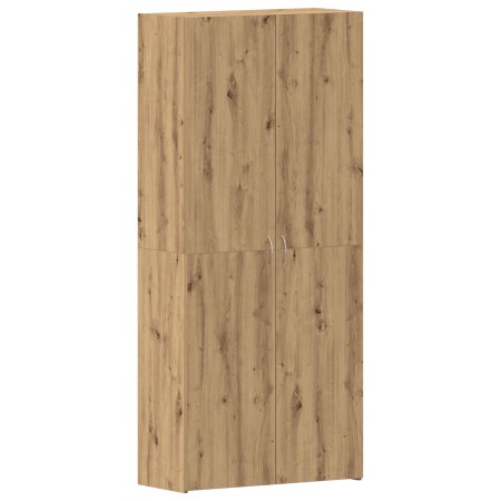 Armario para Zapatos  Artesano Roble 80x35,5x180 cm Madera Elaborada | Foro24.es | Tu tienda online para hogar, jardín y más Foro24.es
