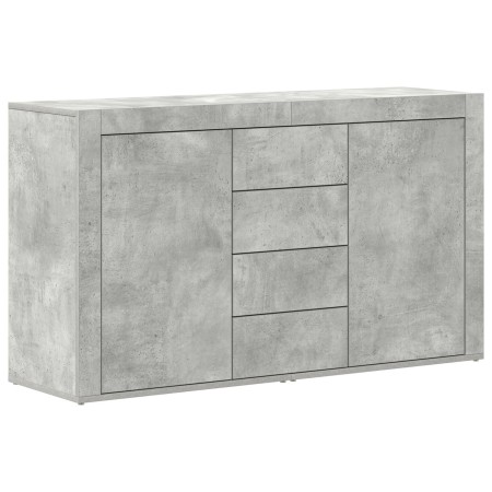 Aparador Gris Concreto Madera de Calidad 120 x 36 x 69 cm de , Aparadores - Ref: Foro24-3333859, Precio: 137,54 €, Descuento: %