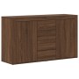 Aparador Roble Marrón Madera Elaborada 120 x 36 x 69 cm Aparador de , Aparadores - Ref: Foro24-3333862, Precio: 141,69 €, Des...