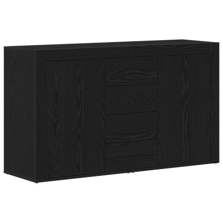 Aparador Roble negro Madera elaborada 120 x 36 x 69 cm de , Aparadores - Ref: Foro24-3333865, Precio: 145,89 €, Descuento: -5%%
