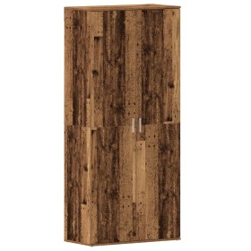 Armario para Zapatos de Madera Antigua 80x39x180 cm Madera Elaborada de , Zapateros y organizadores de calzado - Ref: Foro24-...