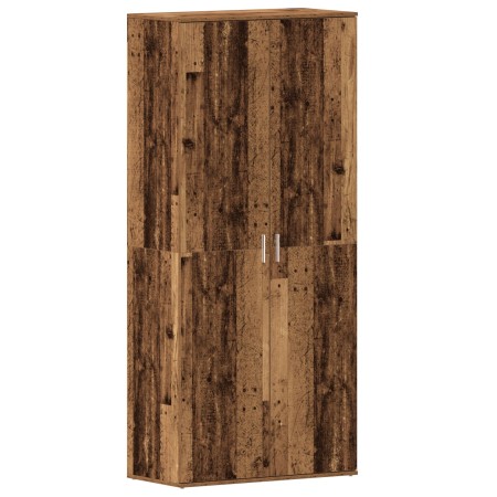 Armario para Zapatos de Madera Antigua 80x39x180 cm Madera Elaborada de , Zapateros y organizadores de calzado - Ref: Foro24-...
