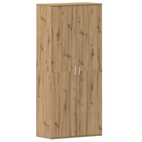 Armario para Zapatos Roble Artesanal 80x39x180 cm Madera Elaborada de , Zapateros y organizadores de calzado - Ref: Foro24-33...