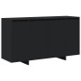 Aparador Negro Negro Madera elaborada 135 x 41 x 75 cm | Foro24.es | Tu tienda online para hogar, jardín y más Foro24.es