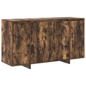 Aparador de Roble Ahumado Roble Ahumado Madera 135 x 41 x 75 cm de , Aparadores - Ref: Foro24-3333890, Precio: 144,27 €, Desc...
