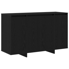 aparador de roble negro roble negro madera 120 x 41 x 75 cm de , Aparadores - Ref: Foro24-3333905, Precio: 153,17 €, Descuent...