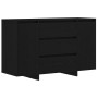 Sideboard Negro Roble 120x41x75 cm Madera Ingenerizada de , Aparadores - Ref: Foro24-3333915, Precio: 172,04 €, Descuento: %
