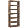 Estantería de Roble Ahumado Roble Ahumado Madera 80 x 30 x 198 cm de , Librerías y estanterías - Ref: Foro24-3333920, Precio:...