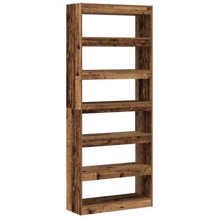 Estantería de Madera Antigua Madera Antigua Madera Recuperada de , Librerías y estanterías - Ref: Foro24-3333921, Precio: 119...