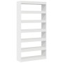 Estantería Blanca Blanca Madera de ingeniería 100 x 30 x 198 cm de , Librerías y estanterías - Ref: Foro24-3333924, Precio: 1...