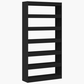 Comprar Estantería Negra Madera elaborada 100 x