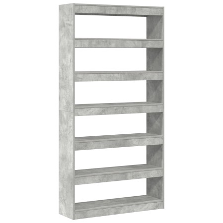 Librería Gris Madera 100 x 30 x 198 cm Estantería Rectangular | Foro24.es | Tu tienda online para hogar, jardín y más Foro24.es