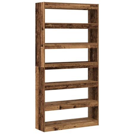 Librería Madera Envejecida Madera Reciclada 100 x 30 x 198 cm | Foro24.es | Tu tienda online para hogar, jardín y más Foro24.es