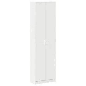 Armario Blanco 55x25x189 cm Madera Ingenierizada de , Armarios roperos - Ref: Foro24-3334008, Precio: 99,22 €, Descuento: %