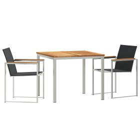 Comprar Set de Comedor de Jardín de 3 Piezas en