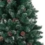 Árbol Navidad artificial delgado con LEDs y bolas verde 210 cm de vidaXL, Arboles de navidad - Ref: Foro24-3077913, Precio: 9...