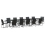 Set de Comedor de Jardín de 16 Piezas con Cojines de Acero y Textileno | Foro24.es | Tu tienda online para hogar, jardín y más Foro24.es
