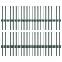 Poste de Cerca 44 pcs U-Channel Verde 80 cm de Acero de , Postes de cerca - Ref: Foro24-3335911, Precio: 110,85 €, Descuento:...