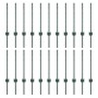 Postes de Cerca 22 pcs U-Channel Verde 100 cm Acero de , Postes de cerca - Ref: Foro24-3335914, Precio: 67,51 €, Descuento: %