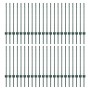 Postes de cerca 44 pcs U-Channel Verde 120 cm Acero de , Postes de cerca - Ref: Foro24-3335917, Precio: 145,48 €, Descuento: %