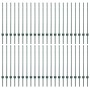 Postes de Cerca 44 pcs U-Channel Verde 140 cm Acero de , Postes de cerca - Ref: Foro24-3335919, Precio: 178,06 €, Descuento: %