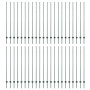 44 piezas Postes de Cerca Metálicos en Forma de U Verde de , Postes de cerca - Ref: Foro24-3335925, Precio: 230,70 €, Descuen...
