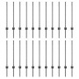 Postes de cerca 22 pcs U-Channel Gris 120 cm de acero de , Postes de cerca - Ref: Foro24-3335934, Precio: 87,43 €, Descuento:...