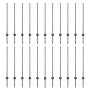Postes de Cerca 44 pcs en U Gris 140 cm Acero de , Postes de cerca - Ref: Foro24-3335936, Precio: 104,94 €, Descuento: %