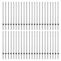 Postes de Cercas 88 pcs U-Channel Gris 160 cm Acero de , Postes de cerca - Ref: Foro24-3335939, Precio: 212,54 €, Descuento: %