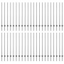 Postes de Cerca  88 pcs U-Channel Gris 180 cm Acero | Foro24.es | Tu tienda online para hogar, jardín y más Foro24.es