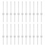 Postes de Cerca 22 pcs U-Channel Plata 80 cm Acero de , Postes de cerca - Ref: Foro24-3335946, Precio: 55,95 €, Descuento: -5%%