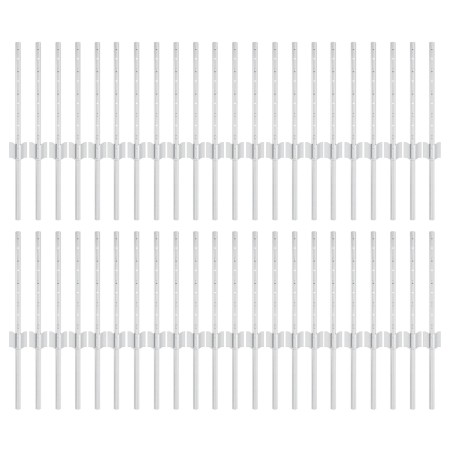Postes de cerca 44 pcs U-Channel Plata 80 cm Acero de , Postes de cerca - Ref: Foro24-3335947, Precio: 107,76 €, Descuento: -5%%
