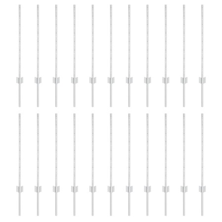 Postes de Cerca 22 pcs U-Channel Plateado 120 cm Acero de , Postes de cerca - Ref: Foro24-3335952, Precio: 80,80 €, Descuento: %