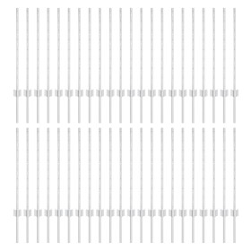 Postes de Cerca 44 pcs U-Channel Plata 120 cm Acero de , Postes de cerca - Ref: Foro24-3335953, Precio: 145,73 €, Descuento: ...