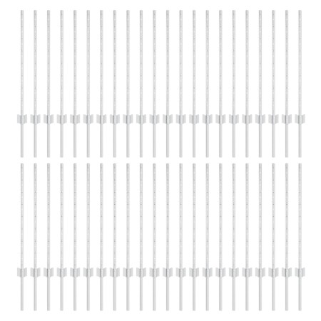 Postes de Cerca 44 pcs U-Channel Plata 120 cm Acero de , Postes de cerca - Ref: Foro24-3335953, Precio: 145,73 €, Descuento: ...