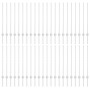 Postes de Cerca  88 pcs U-Channel Plata 140 cm Acero | Foro24.es | Tu tienda online para hogar, jardín y más Foro24.es