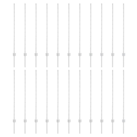 Postes de cercas 44 pcs U-Channel Plata 160 cm Acero de , Postes de cerca - Ref: Foro24-3335956, Precio: 100,02 €, Descuento:...