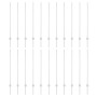 Postes de cercas 44 pcs U-Channel Plata 160 cm Acero de , Postes de cerca - Ref: Foro24-3335956, Precio: 100,02 €, Descuento:...