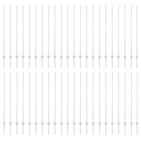 88 pcs Poste de Cerca U-Channel Plateado 180 cm de , Postes de cerca - Ref: Foro24-3335959, Precio: 199,55 €, Descuento: %