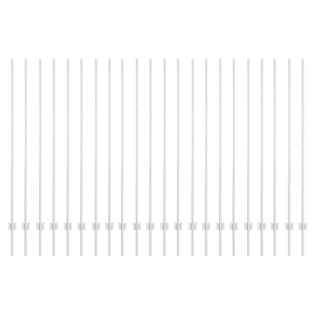 Postes de cercas 44 pcs U-Channel Plata 200 cm Acero de , Postes de cerca - Ref: Foro24-3335962, Precio: 111,79 €, Descuento: %