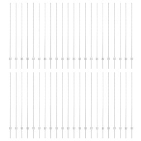 Postes de Cerca 88 pcs U-Channel Plateado 200 cm Acero de , Postes de cerca - Ref: Foro24-3335963, Precio: 219,58 €, Descuent...