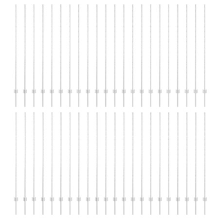 Postes de Cerca 88 pcs U-Channel Plateado 200 cm Acero de , Postes de cerca - Ref: Foro24-3335963, Precio: 219,58 €, Descuent...
