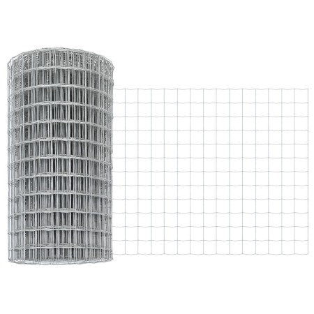 Cerca Euro con 11 Postes en U Plata 0.4 x 50 m Acero de , Postes de cerca - Ref: Foro24-3336212, Precio: 111,79 €, Descuento: %