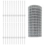 Cerca Euro con 11 postes en U Plata 0.6x50 m Acero de , Postes de cerca - Ref: Foro24-3336213, Precio: 137,56 €, Descuento: %