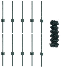 Comprar Cerco de Malla Eslabonada con 10 Postes U
