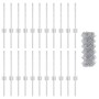 Cerca de Cadena con 22 postes en U Plateada 0.4x25 m Acero de , Postes de cerca - Ref: Foro24-3336301, Precio: 112,06 €, Desc...