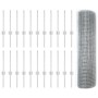 Cerca de Malla Soldada con 22 Postes U Plateados 0.4x50 m de Acero de , Postes de cerca - Ref: Foro24-3336379, Precio: 113,47...